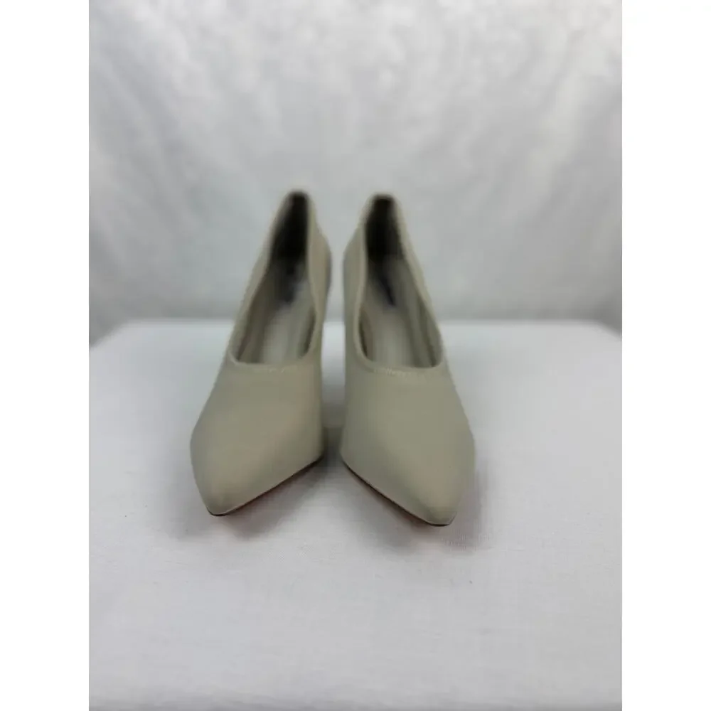Cape Robbin Beige Pointed Toe Stiletto Pumps Women's Size 10